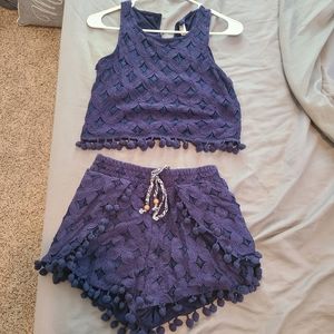 Shorts and top set!